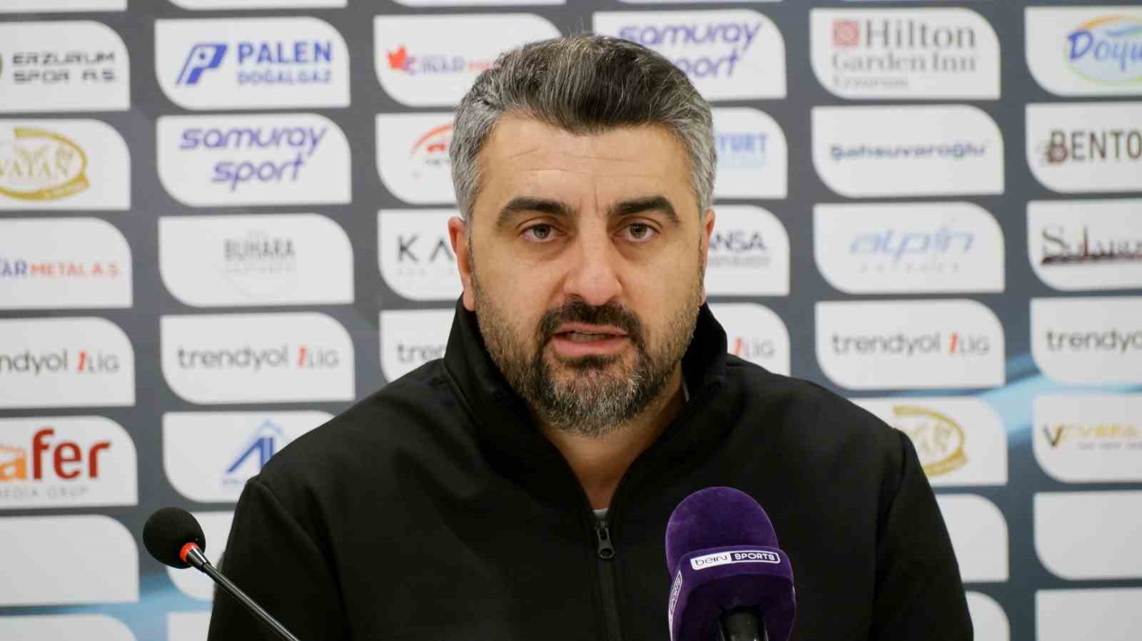 Sinan Kaloğlu: “Buradan kaybetmeden dönmek isterdik, avantajı kullanamadık”