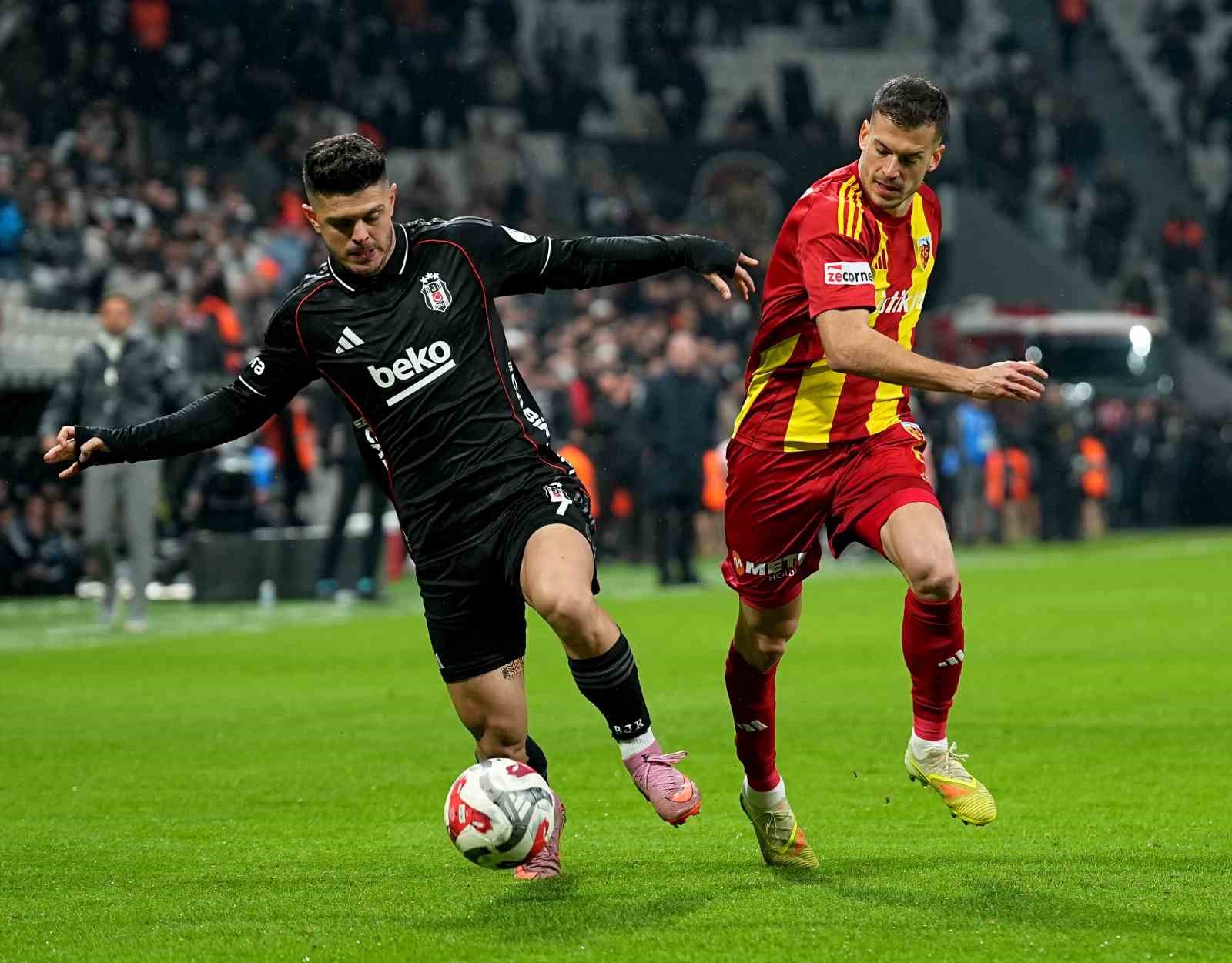 Trendyol Süper Lig: Beşiktaş: 0 – Kayserispor: 0 (Maç devam ediyor)