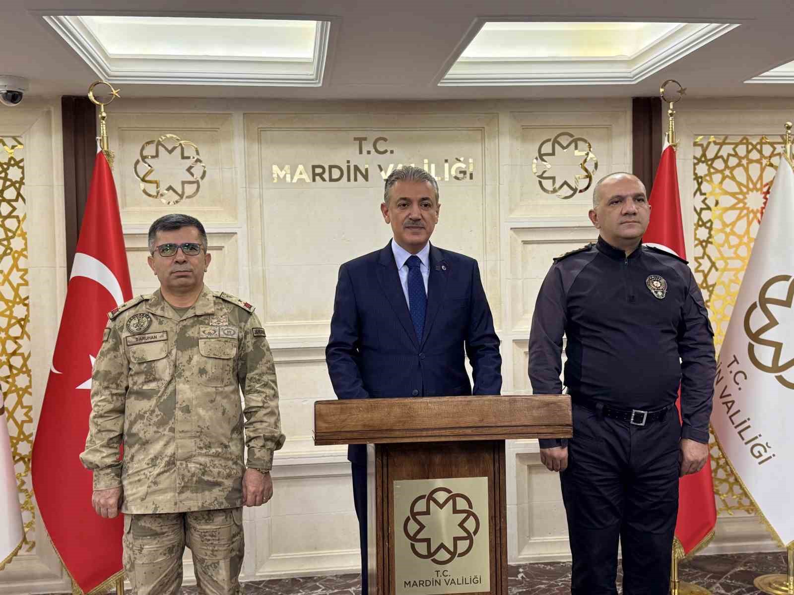 Vali Akkoyun: “Mardin’de Aralık 2025’te terör örgütlerine yönelik 15 operasyon düzenlendi”