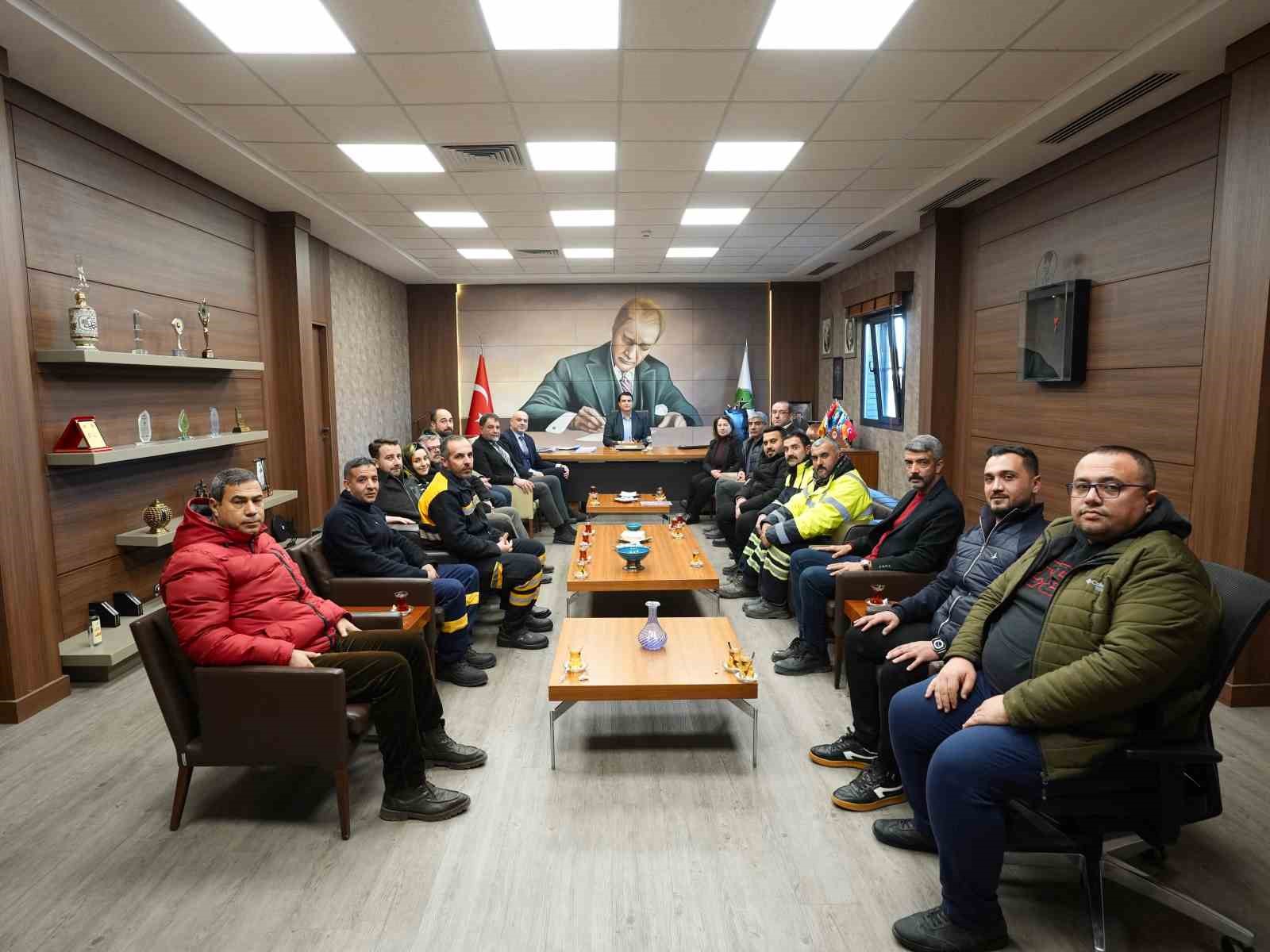 Yılmaz’dan kar mesaisine anlamlı teşekkür