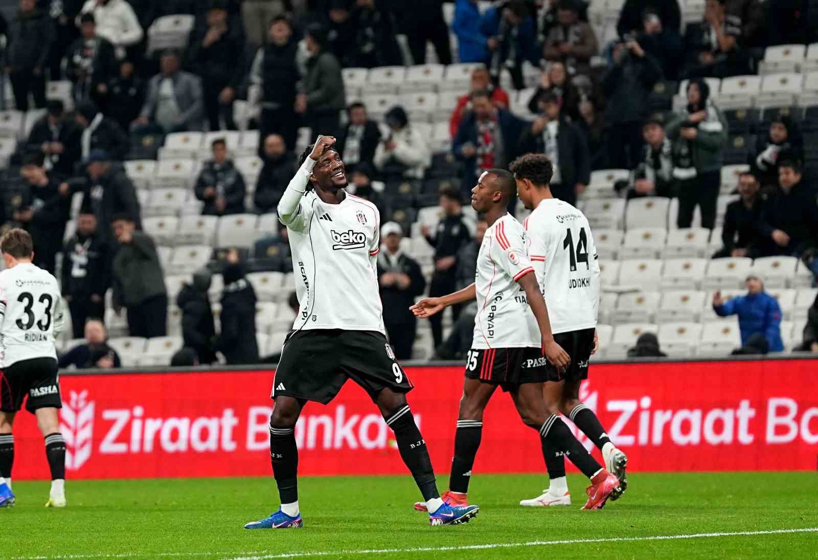 Ziraat Türkiye Kupası: Beşiktaş: 1 – Ankara Keçiörengücü: 0 (İlk yarı)