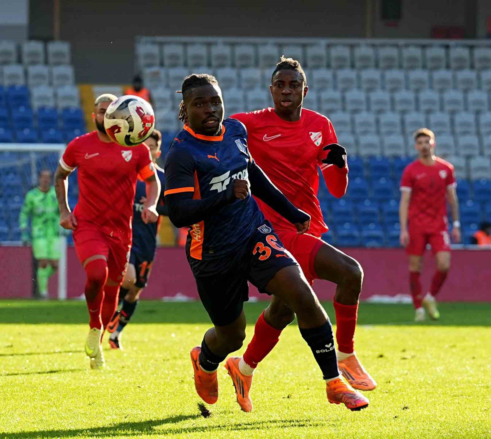Ziraat Türkiye Kupası: RAMS Başakşehir: 1 – Boluspor: 1 (İlk yarı)